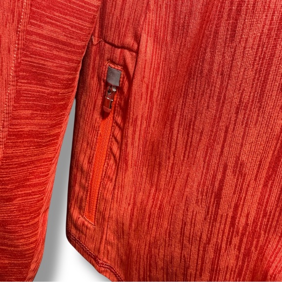 Athleta Women's Half Zip Running Pullover Coral Size XL - Picture 2 of 6